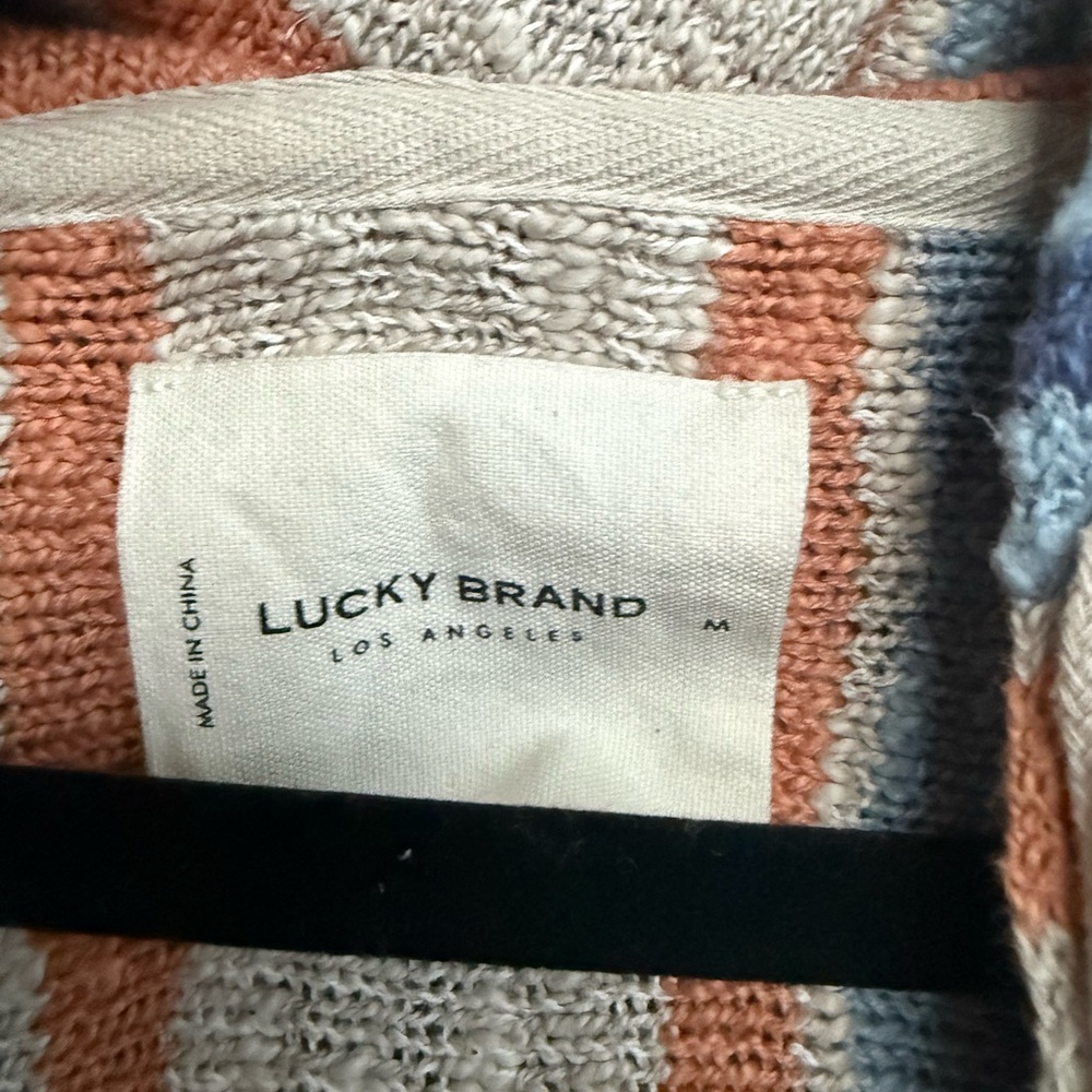 Lucky Brand Multicolor Knit Hoodie - Picture 2 of 5